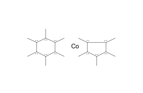 Cobalt, hexamethylbenzene-pentamethylcyclopentadienyl-