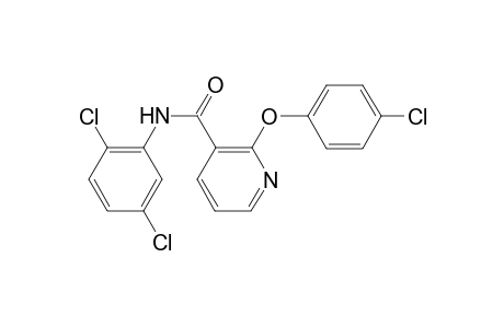 Pyridine-3-carboxamide, 2-(4-chlorophenoxy)-N-(2,5-dichlorophenyl)-