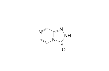 5,8-Dimethyl-3-hydroxy-s-triazolo[4,3-a]pyrazine