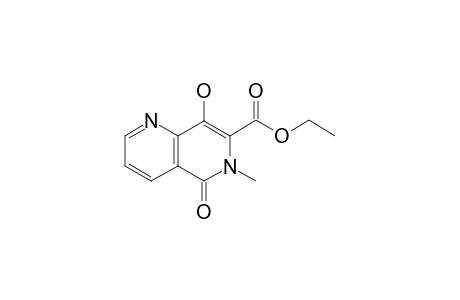7-ETHOXYCARBONYL-8-HYDROXY-6-METHYL-NAPHTHYRIDIN-5(6H)-ONE