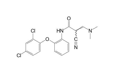 2-cyano-2'-(2,4-dichlorophenoxy)-3-(dimethylamino)acrylanilide