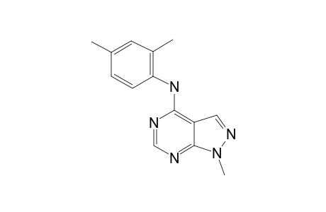 N-(2,4-dimethylphenyl)-1-methyl-1H-pyrazolo[3,4-d]pyrimidin-4-amine