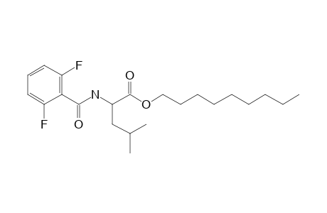 L-Leucine, N-(2,6-difluorobenzoyl)-, nonyl ester