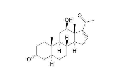 12.beta.-Hydroxy-5.alpha.-pregn-16-ene-3,20-dione