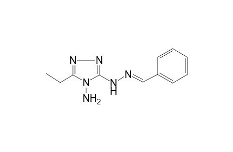 Benzaldehyde (4-amino-5-ethyl-4H-1,2,4-triazol-3-yl)hydrazone