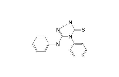 3H-1,2,4-Triazole-3-thione, 2,4-dihydro-4-phenyl-5-(phenylamino)-