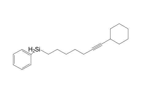 1-Cyclohexyl-7-(phenylsilyl)1-heptyne