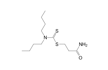 N,N-dibutyldithiocarbamic acid, 2-carbamoylethyl ester