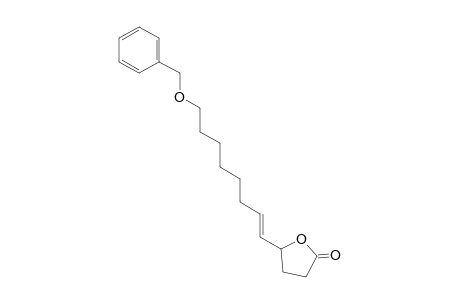 (E)-5-(8-(benzyloxy)oct-1-en-1-yl)dihydro-2(3H)-furanone