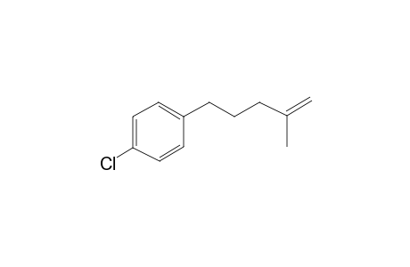 Benzene, 1-chloro-4-(4-methyl-4-pentenyl)-