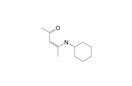 (Z)-4-(Cyclohexylamino)-3-penten-2-one