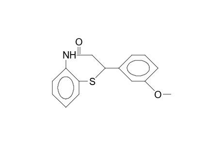 2-(3-Methoxyphenyl)-2,3,4,5-tetrahydro-1,5-benzothiazepin-4-on