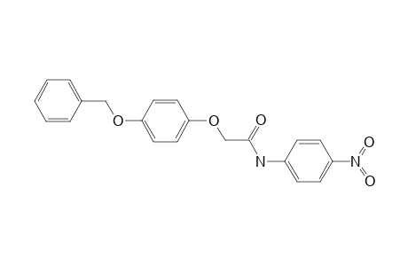 2-(4-benzoxyphenoxy)-N-(4-nitrophenyl)acetamide