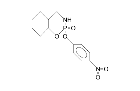 2-PARA-NITROPHENOXY-2-OXO-TRANS-5,6-TETRAMETHYLENE-1,3,2-DIOXAPHOSPHORINANE;2-PARA-NITROPHENOXY-1,3-OXAZA-2-PHOSPHA-TRANS-DECALIN-2-ONE
