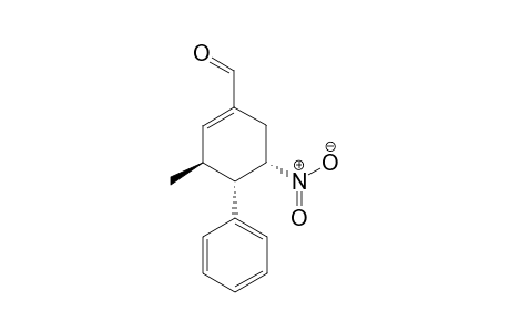 (3S,4S,5S)-3-Methyl-5-nitro-4-phenylcyclohex-1-ene-carbaldehyde