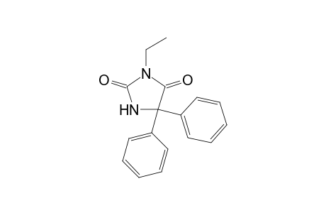 5,5-diphenyl-3-ethylhydantoin