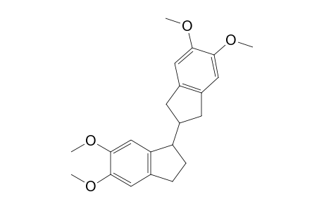 5,5'.6,6'-Tetramethoxy-2,2',3,3'-tetrahydro-1,2'-bi-1H-indenyl