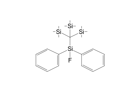 Fluoro(diphenyl)[tris(trimethylsilyl)methyl]silane