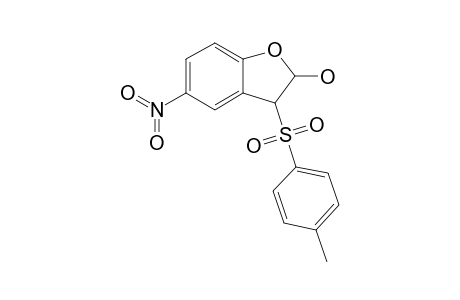 5-Nitro-3-(toluene-4-sulfonyl)-2,3-dihydrobenzofuran-2-ol