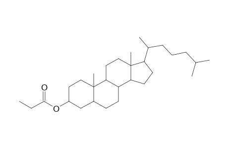 5-.beta.-Cholestan-3.alpha.-ol, propionate