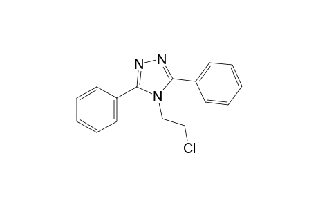 4-(2-chloroethyl)-3,5-diphenyl-4H-1,2,4-triazole