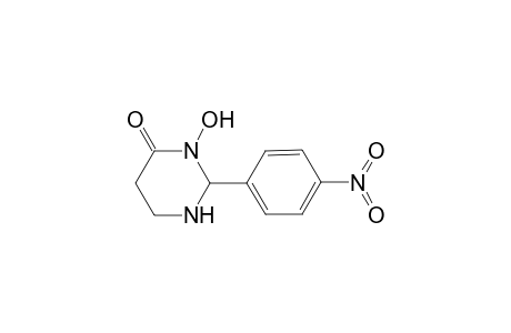 3-Hydroxy-2-(4-nitrophenyl)tetrahydro-4(1H)-pyrimidinone