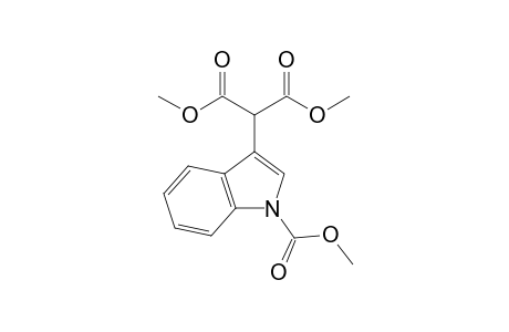 DIMETHYL-2-(1-CARBOMETHOXY-1H-INDOL-3-YL)-MALONATE