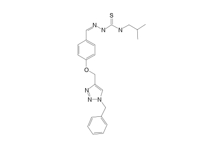 (Z)-2-[4-[(1-BENZYL-1H-1,2,3-TRIAZOL-4-YL)-METHOXY]-BENZYLIDENE]-N-ISOBUTYL-HYDRAZINE-CARBOTHIOAMIDE