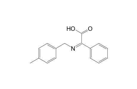 Benzeneacetic acid, .alpha.-[[(4-methylphenyl)methyl]imino]-