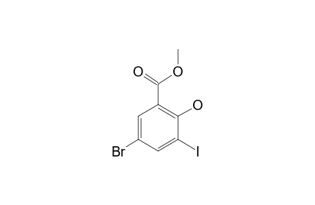 Methyl 5-bromo-2-hydroxy-3-iodobenzoate