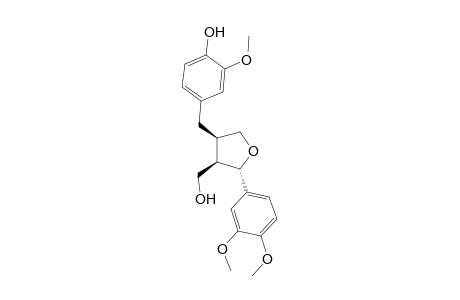 LARICIRESINOL-4-MONOMETHYLETHER;(7S,8R,8'R)-4'-HYDROXY-3,3',4-TRIMETHOXY-7,9'-EPOXYLIGNAN-9-OL