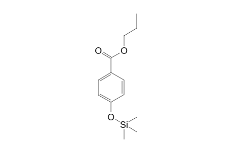 4-[(Trimethylsilyl)oxy]benzoic acid propyl ester