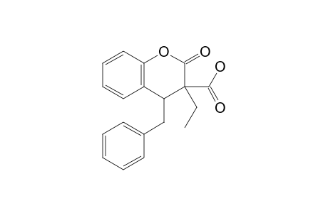 4-Benzyl-3-ethylcarboxy-2-chromanone