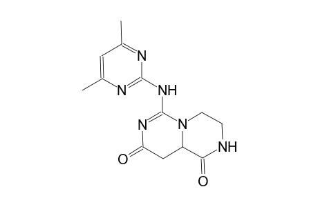 6-[(4,6-dimethyl-2-pyrimidinyl)amino]-3,4,9,9a-tetrahydro-2H-pyrazino[1,2-c]pyrimidine-1,8-dione