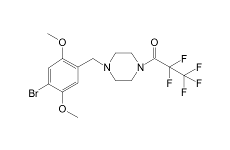 1-(4-(4-Bromo-2,5-dimethoxybenzyl)piperazin-1-yl)-2,2,3,3,3-pentafluoropropan-1-one