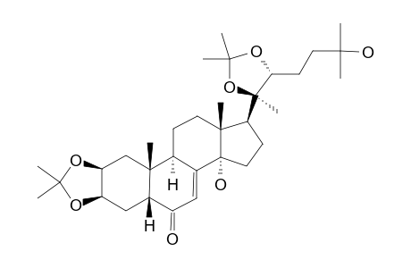 20-HYDROXYECDYSONE_2,3:20,22-DIACETONIDE