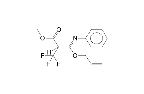 N-PHENYL-O-ALLYL-2-TRIFLUOROMETHYL-2-CARBOMETHOXYIMINOACETATE