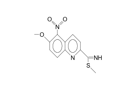 5-NITRO-6-O-METHYL-2-S-METHYL-THIOIMIDOCHINOLIN