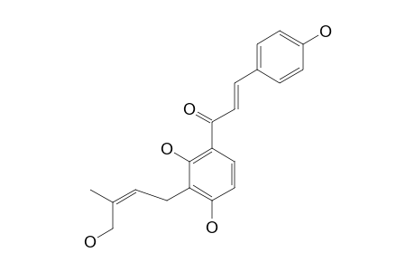 3'-[GAMMA-HYDROXYMETHYL-(Z)-GAMMA-METHYLALLYL]-2',4',4-TRIHYDROXYCHALCONE