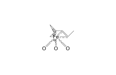 Tricarbonyl-(2,4-anti-methyl-cross-conjugated butadienyl)iron cation