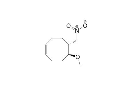 trans 5-Methoxy-6-(nitromethyl)cyclooct-1-ene