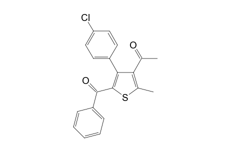 3-Acetyl-5-benzoyl-4-(4-chlorophenyl)-2-methylthiophene