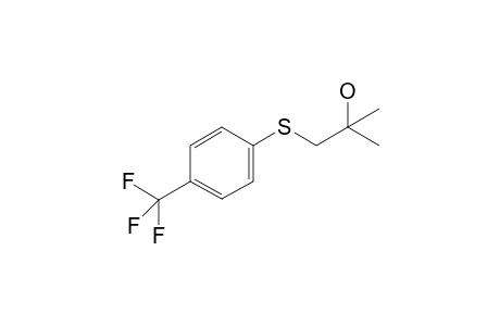 2-Methyl-1-((4-(trifluoromethyl)phenyl)thio)propan-2-ol