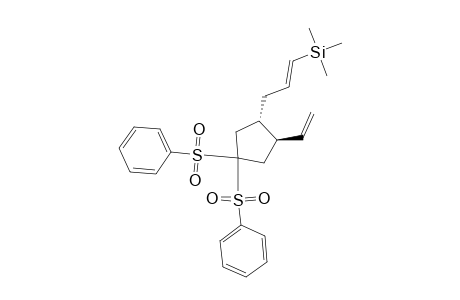 [(E)-3-[(1S,2R)-2-ethenyl-4,4-bis(phenylsulfonyl)cyclopentyl]prop-1-enyl]-trimethyl-silane