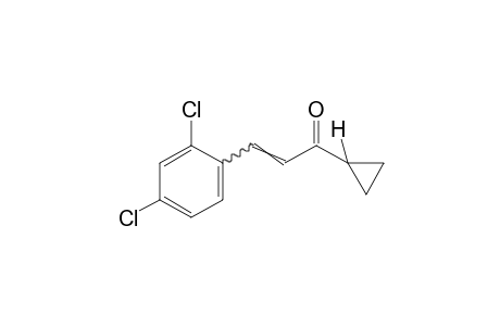 1-cyclopropyl-3-(2,4-dichlorophenyl)-2-propen-1-one