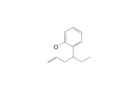 2-(1-Ethylbut-3-enyl)phenol