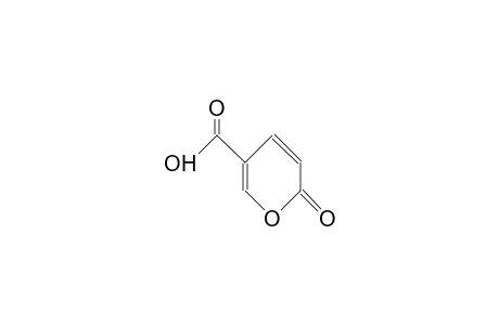 2-oxo-2H-pyran-5-carboxylic acid