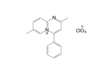 2,7-dimethyl-4-phenylpyrido[1,2-a]pyrimidin-5-ium perchlorate