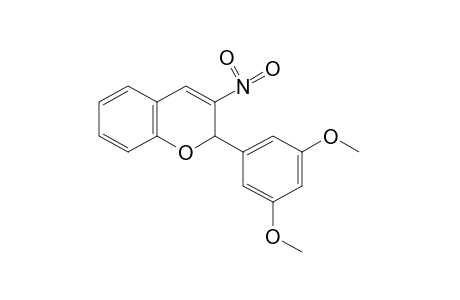 2-(3,5-dimethoxyphenyl)-3-nitro-2H-1-benzopyran