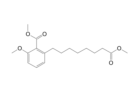 Benzeneoctanoic acid, 3-methoxy-2-(methoxycarbonyl)-, methyl ester